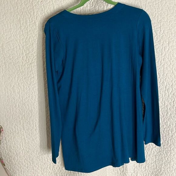 NWT J.Jill Luxe Supima Forward Seam Tunic - Picture 3 of 5